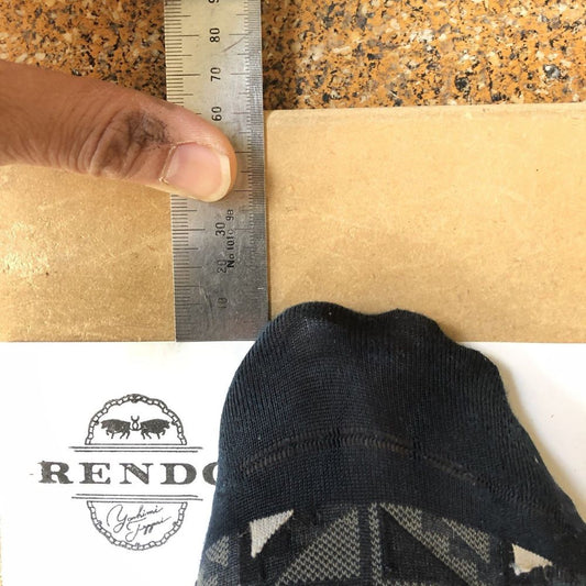 簡単採寸キットを使った足の採寸方法